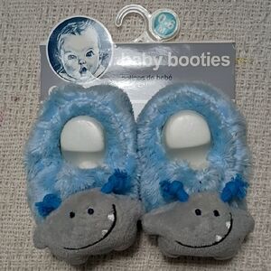 NWT Gerber Monster Baby Boy Booties Size 0-6 Month